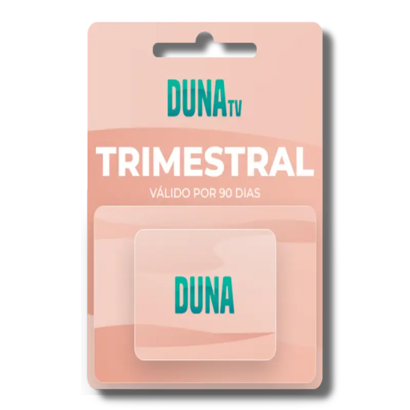 Recarga DunaTV Trimestral