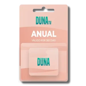 Recarga DunaTV Anual | 365 dias de Acesso