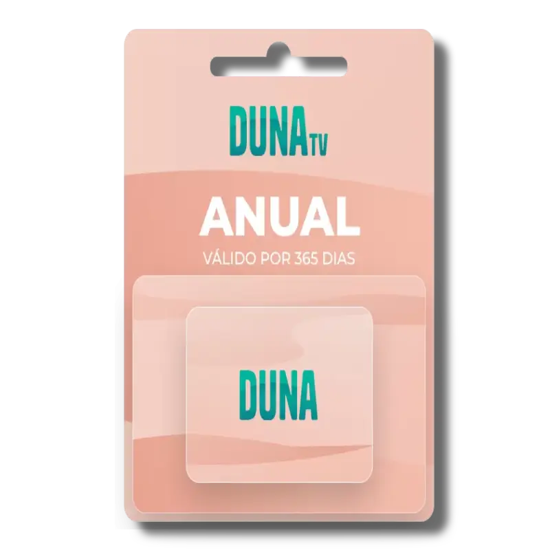 Recarga DunaTV Anual | 365 dias de Acesso