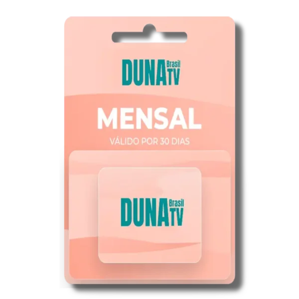 Recarga duna tv mensal