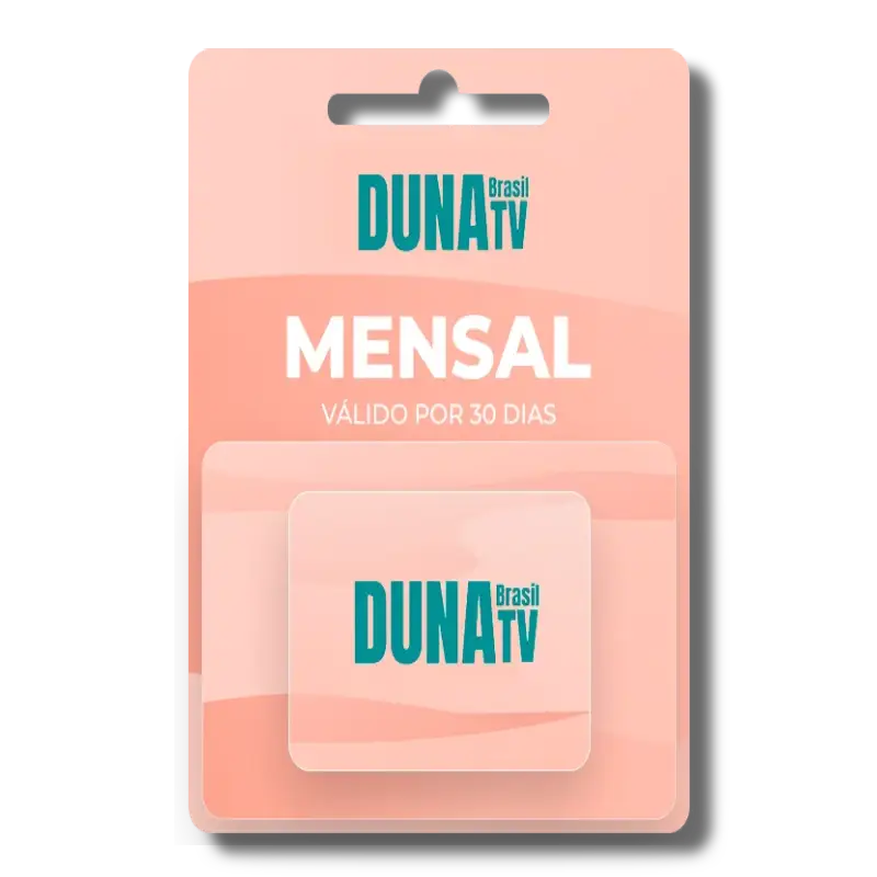 Recarga duna tv mensal